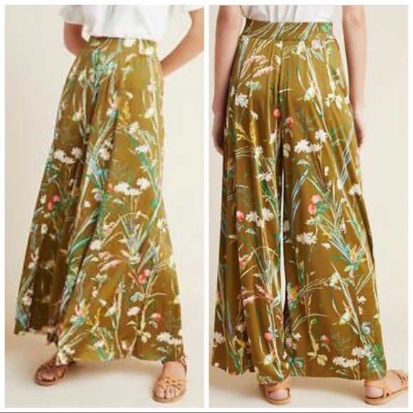 Anthropologie Maeve Shiloh Knit Wide-Leg Pants - Picture 4 of 12